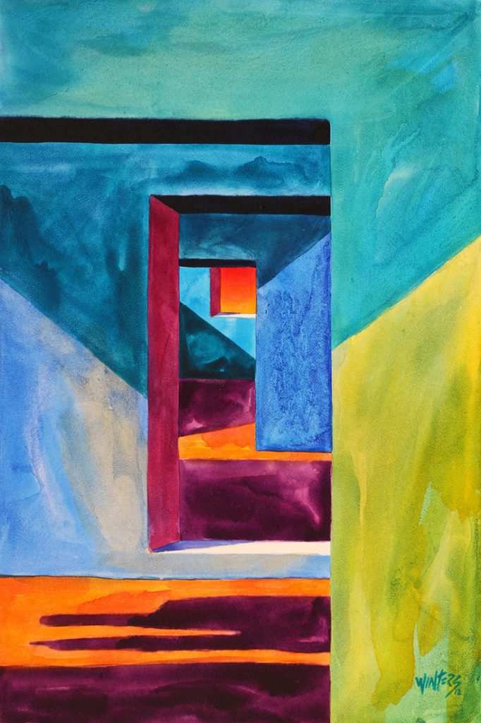 Twilight Passages - Watercolor - 30 x 22