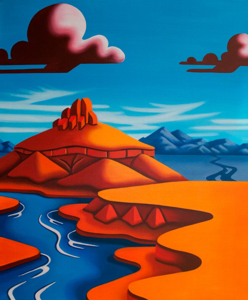 Chama River Vista - Oil on Canvas - 30 x 24