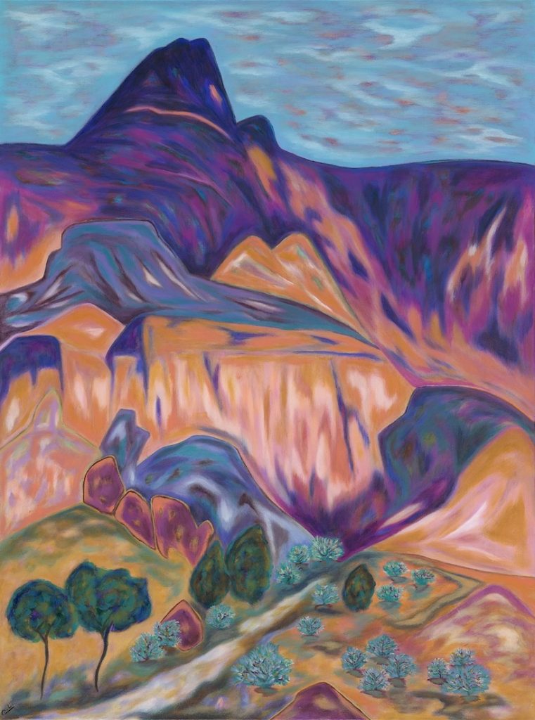 Box Canyon - Acrylic on Canvas - 40 x 30