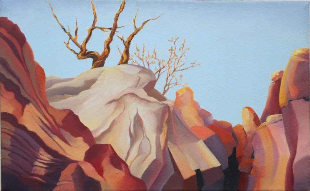 Rimrock - Oil on Canvas - 10 x 16