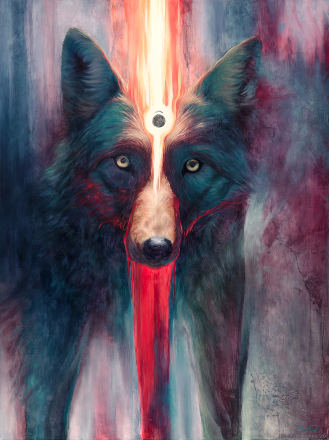 Coyote Flare – Oil - 18x24